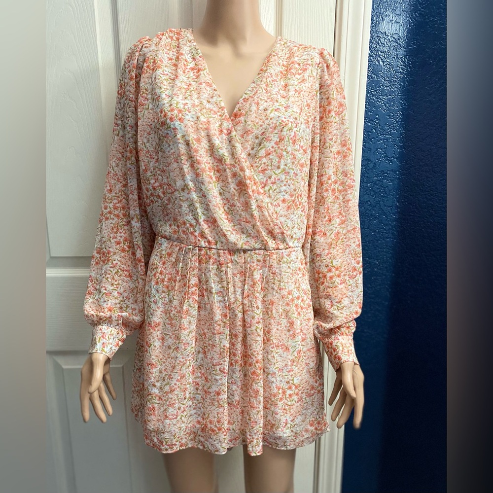 1. State Multicolor Long Sleeve Dress